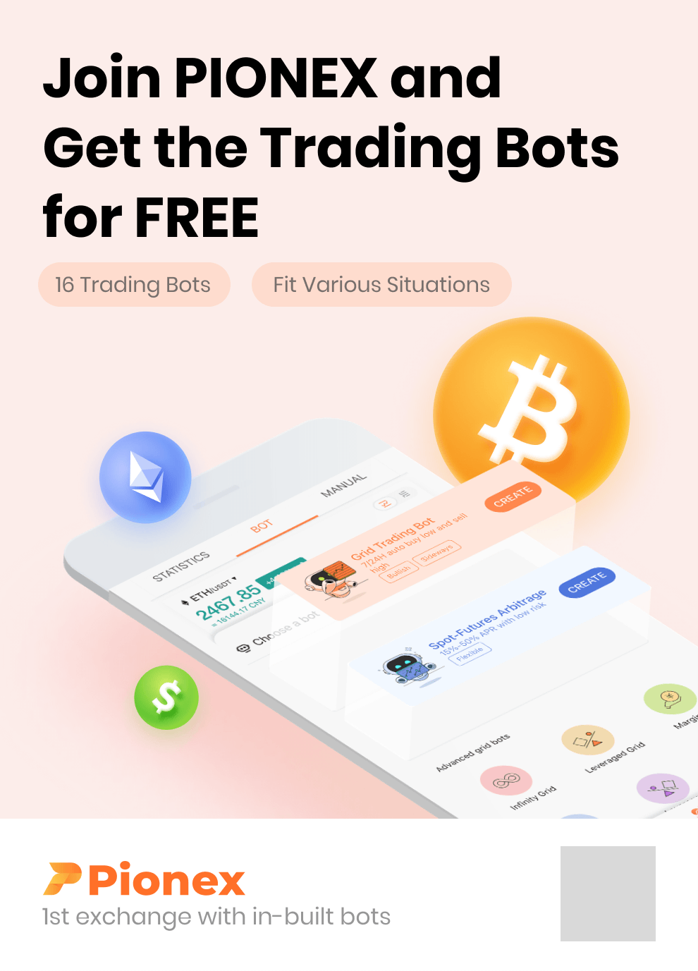 Join Pionex — Free Trading Bots